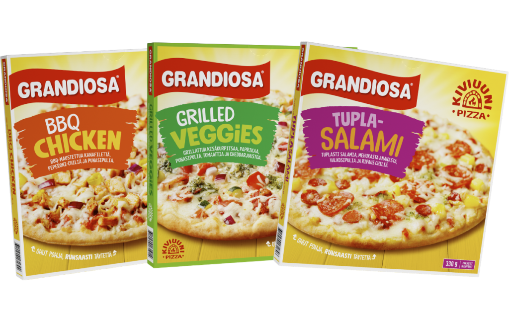 Grandiosa kiviuunipizzat