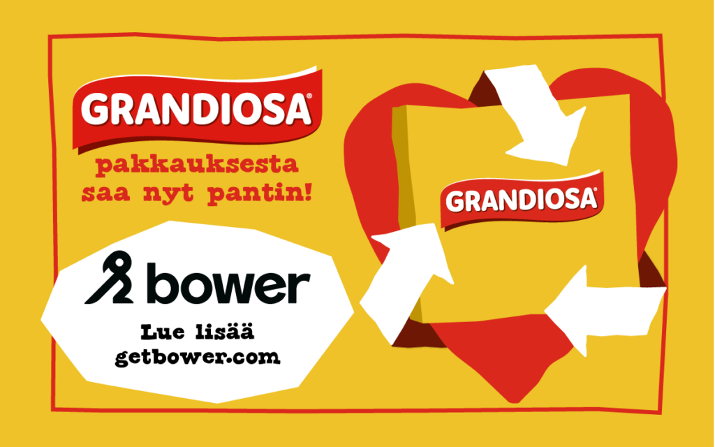 Grandiosa ja Bower tekevät yhteistyötä