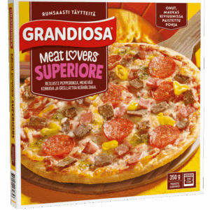 Grandiosa Superiore for meat lovers kiviuunipizza 350 g