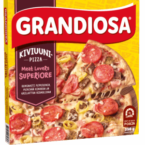 Grandiosa Superiore for meat lovers kiviuunipizza 350 g